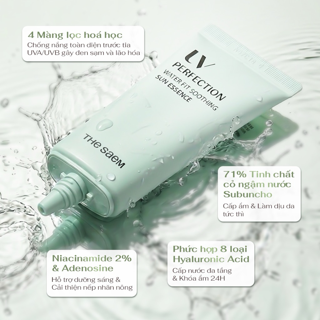 [THE SAEM] Set 2 kem chống nắng The Saem UV Perfection 50ml_thumbnail_6