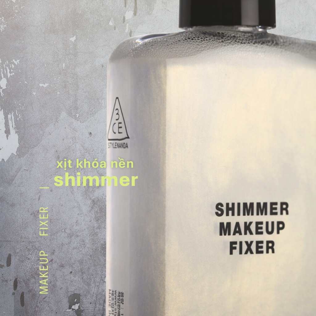 [3CE] Xịt khóa nền 3CE Shimmer Makeup Fixer 100ml_thumbnail_3