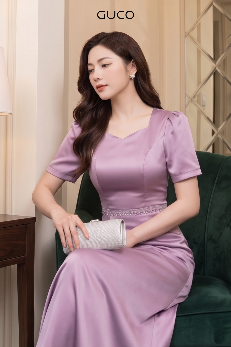 Đầm Dạ Hội Hồng Eo Đính Đá Sang Trọng_thumbnail_2
