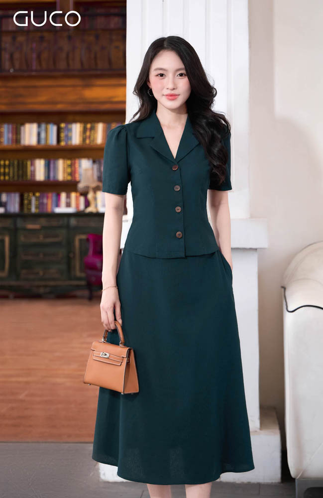 CHÂN VÁY XÒE LINEN - XANH_thumbnail_3