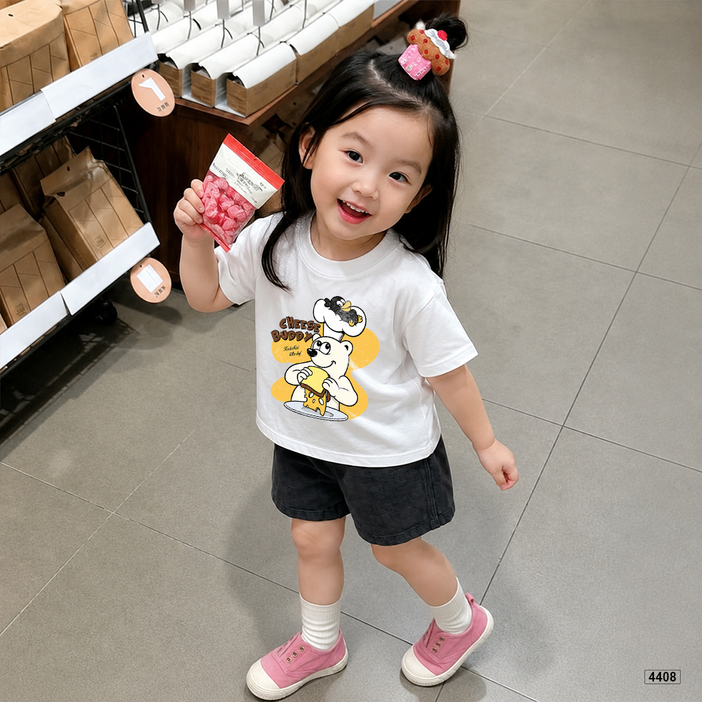 Áo thun bé trai form rộng tay ngắn Hàn Quốc Kado 4408_thumbnail_4