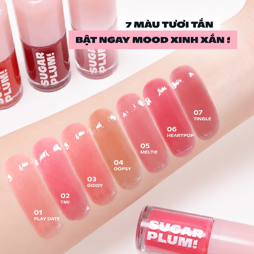 [SUGARPLUM] Son bóng dưỡng môi SugarPlum Delish Lip Oil 3.4g_thumbnail_3