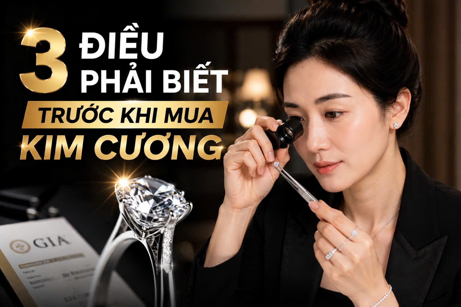 3 Điều Cần Biết Trước Khi Mua Kim Cương Thiên Nhiên (Kẻo Mất Tiền Oan)