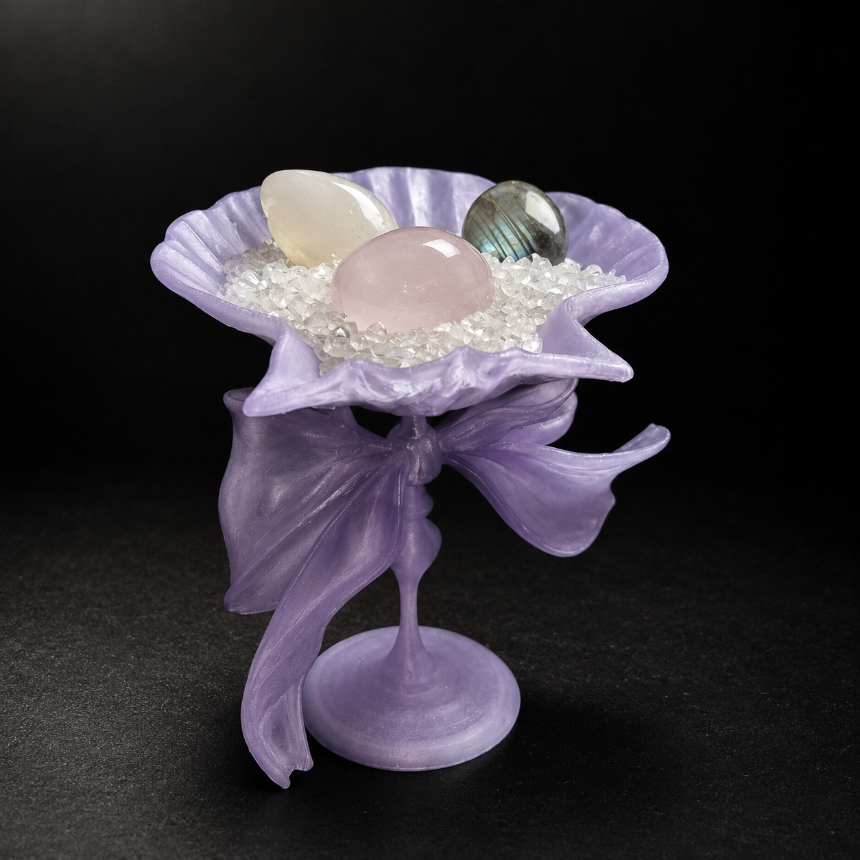 PRE-ORDER] Khay Đựng Tumbled In 3D Coquette Champagne