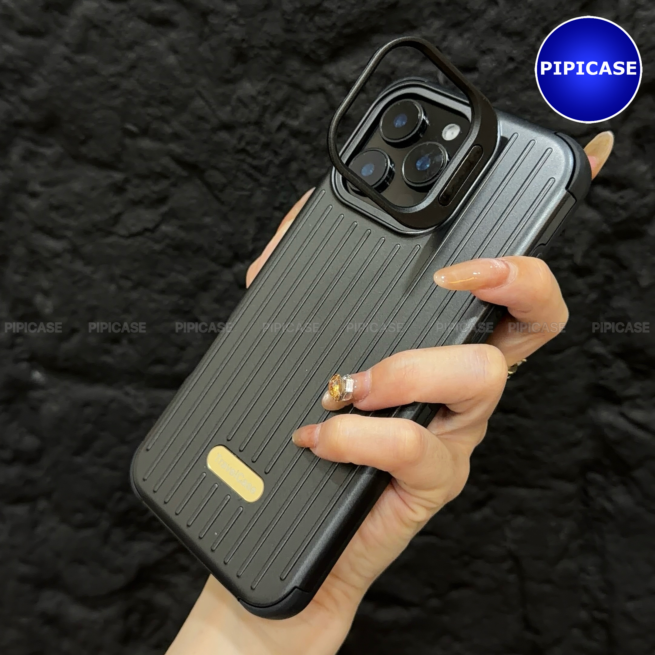 Ốp Lưng iPhone 12 Pro Max - Hondao - Đen_thumbnail_2
