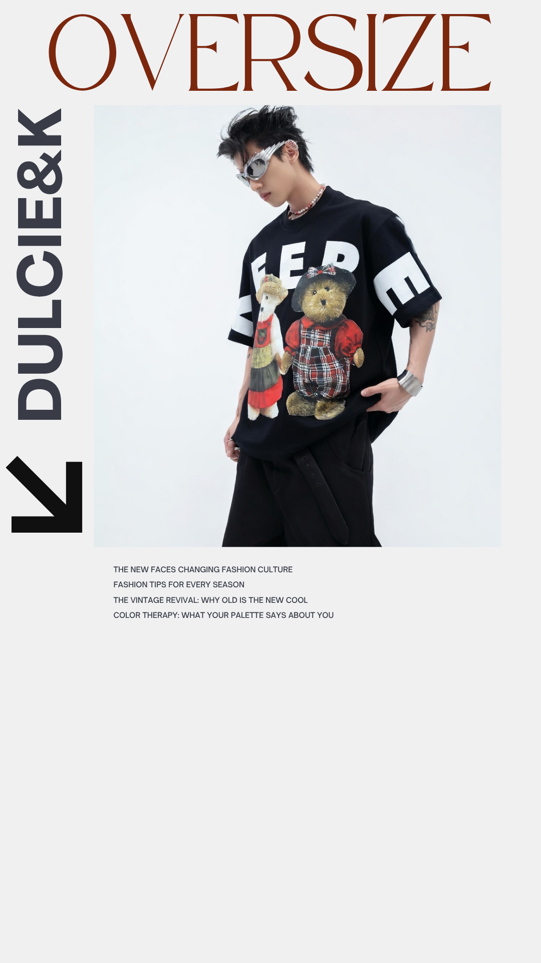 Keepe Teddy DCK T-Shirt - Cotton 100%