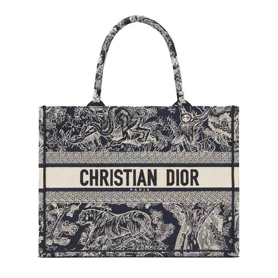Dior Book Tote Blue 