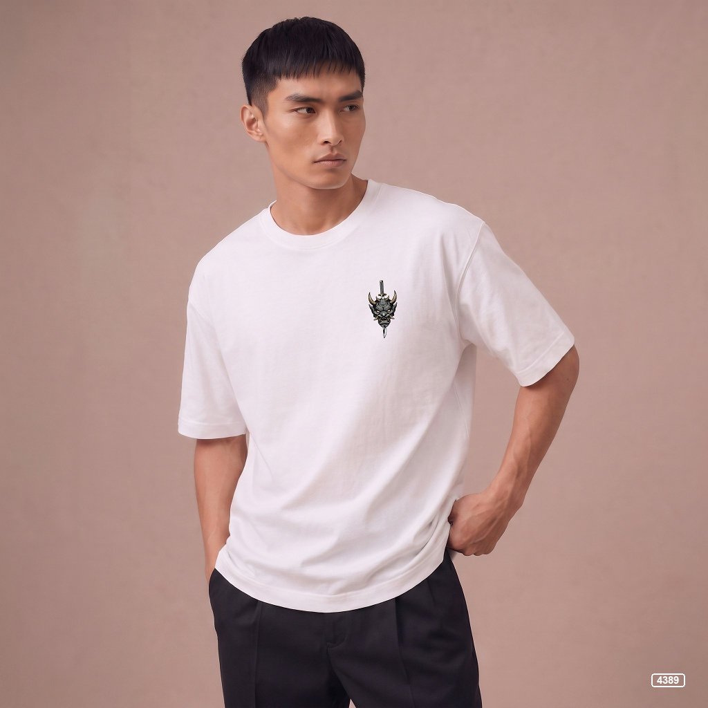 Áo thun nam oni blade form rộng TeePrint 4389_thumbnail_7
