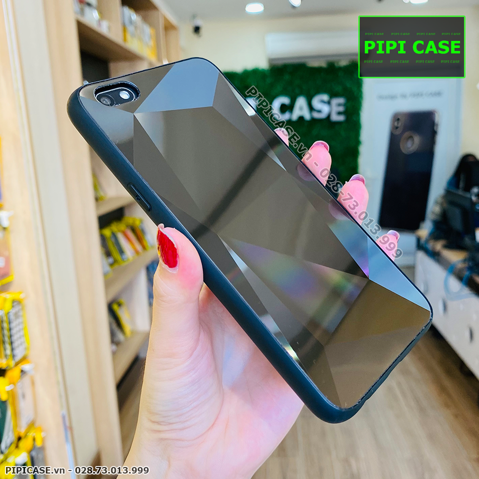 Ốp Lưng Oppo F3 - Kim Cương 6D - Đen_thumbnail_1