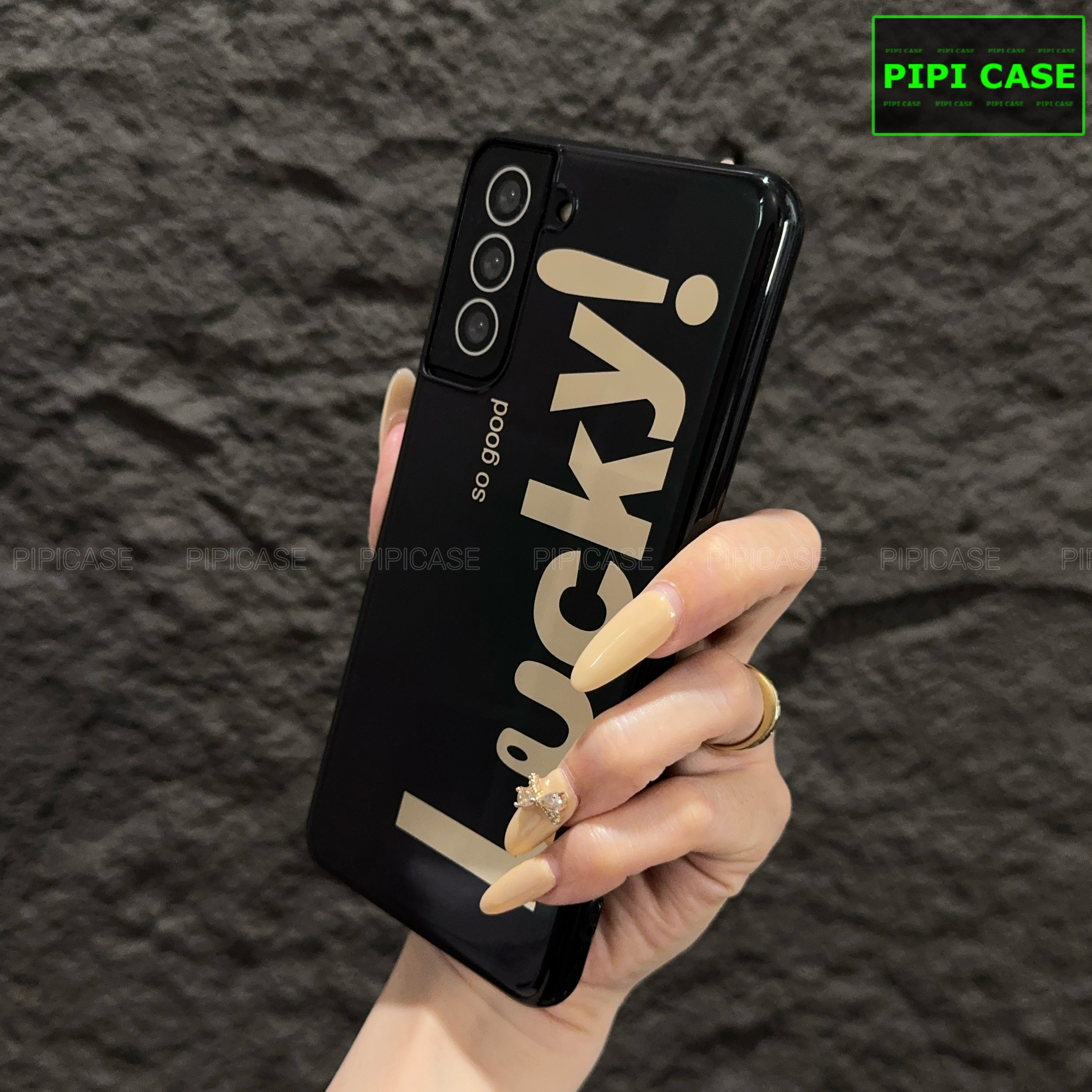 Ốp Lưng Samsung S21 Plus 5G - Lucky - Đen