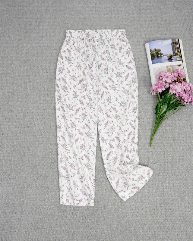 Quần baggy boil cotton lưng chun dây rút