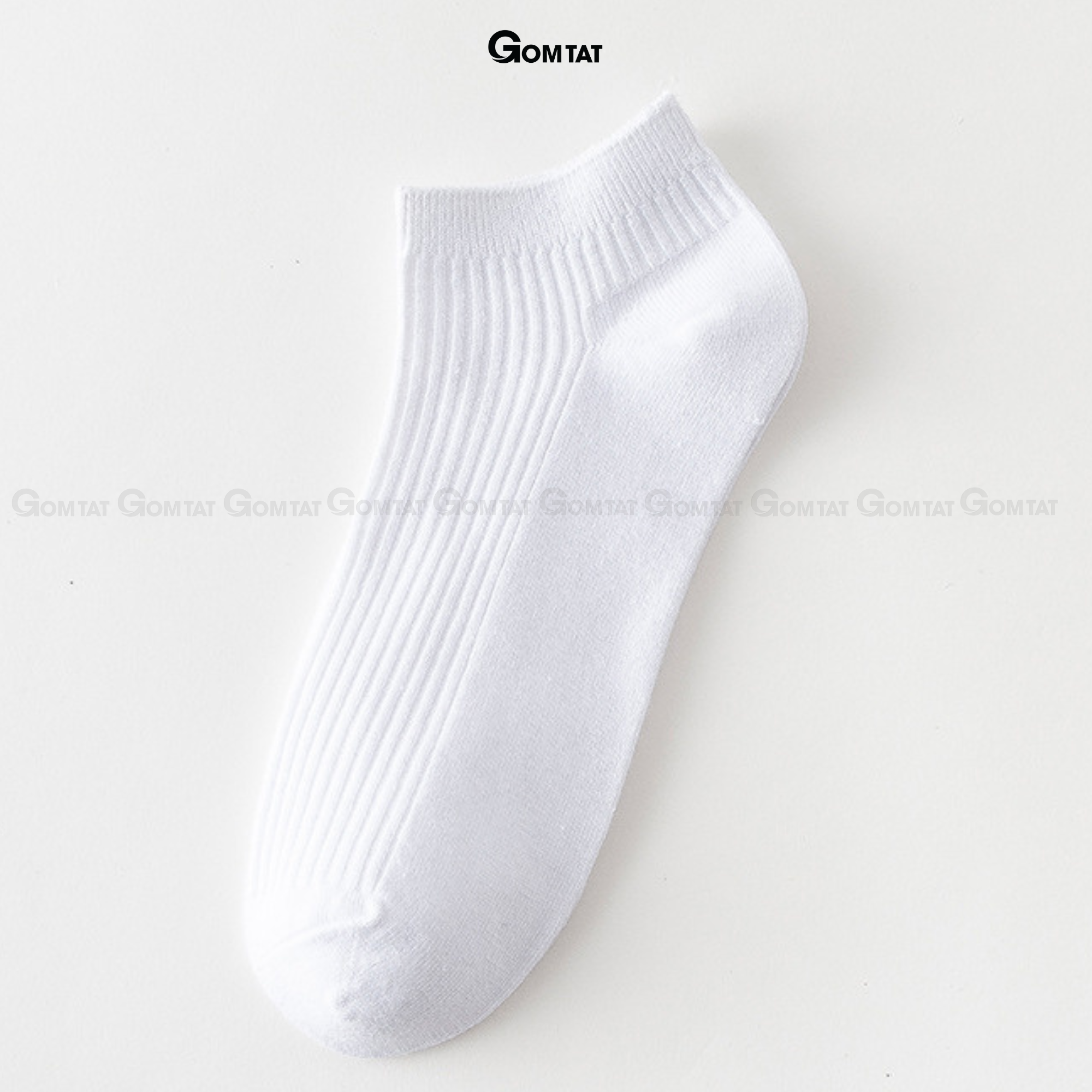 Combo vớ cổ thấp nam GOMTAT trơn basic, chất liệu cotton cao cấp hút ẩm thoáng khí khử mùi -MIA-2005_thumbnail_1