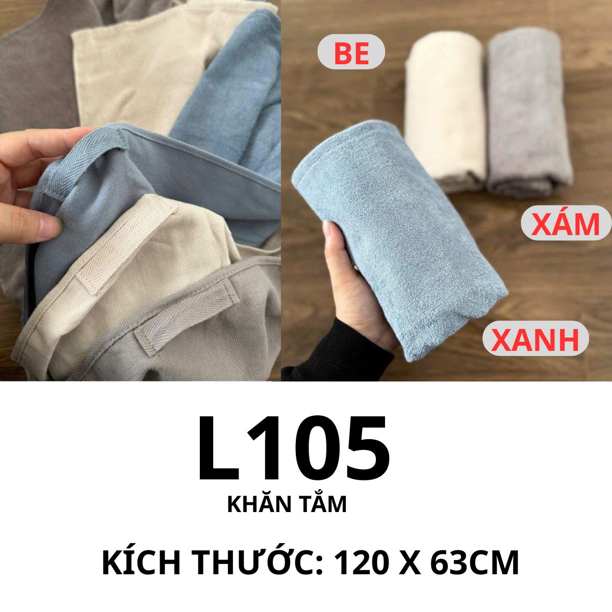 L105 - KHĂN TẮM