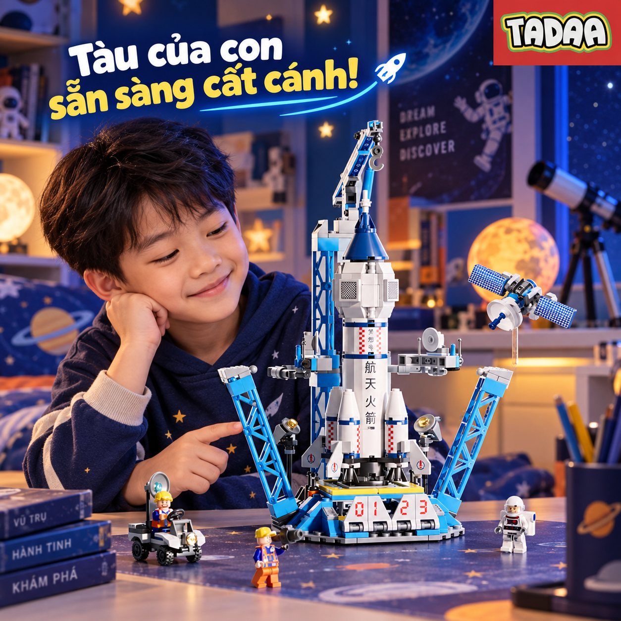 Bộ xếp hình chủ đề vũ trụ 458 chi tiết – Hành Trình Không Gian_thumbnail_0
