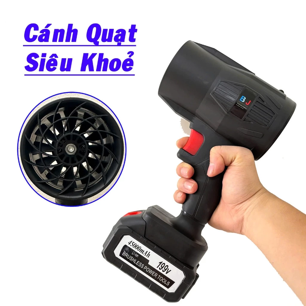 Máy Thổi Bụi Cầm Tay BFJ 900W – Máy Thổi Lá Phản Lực Không Dây Dùng Pin Phổ Thông_thumbnail_3