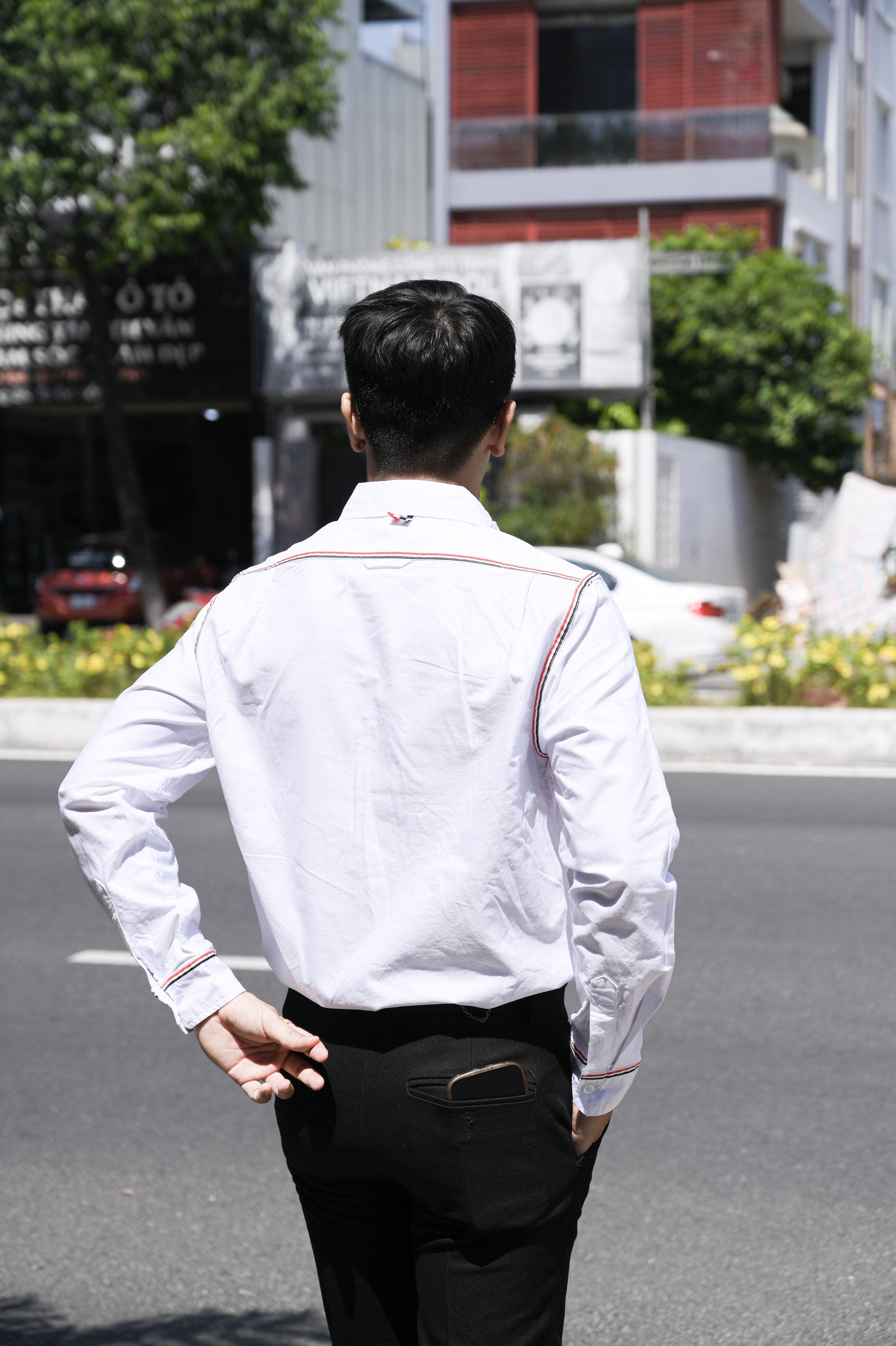 SA71 - Áo sơ mi nam dài tay phong cách Nhật, dáng rộng, cotton 100%, 3 màu Xanh Hoàng Gia, Xanh Nhạt, Trắng_thumbnail_3