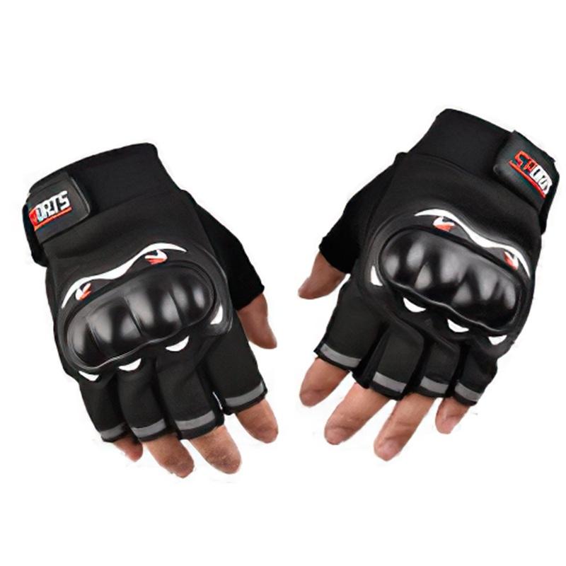 Găng Tay Xe Máy Găng tay hở ngón, Găng tay phượt cao cấp ngón dài có gù, Găng đi xe máy có gù bảo vệ_thumbnail_4