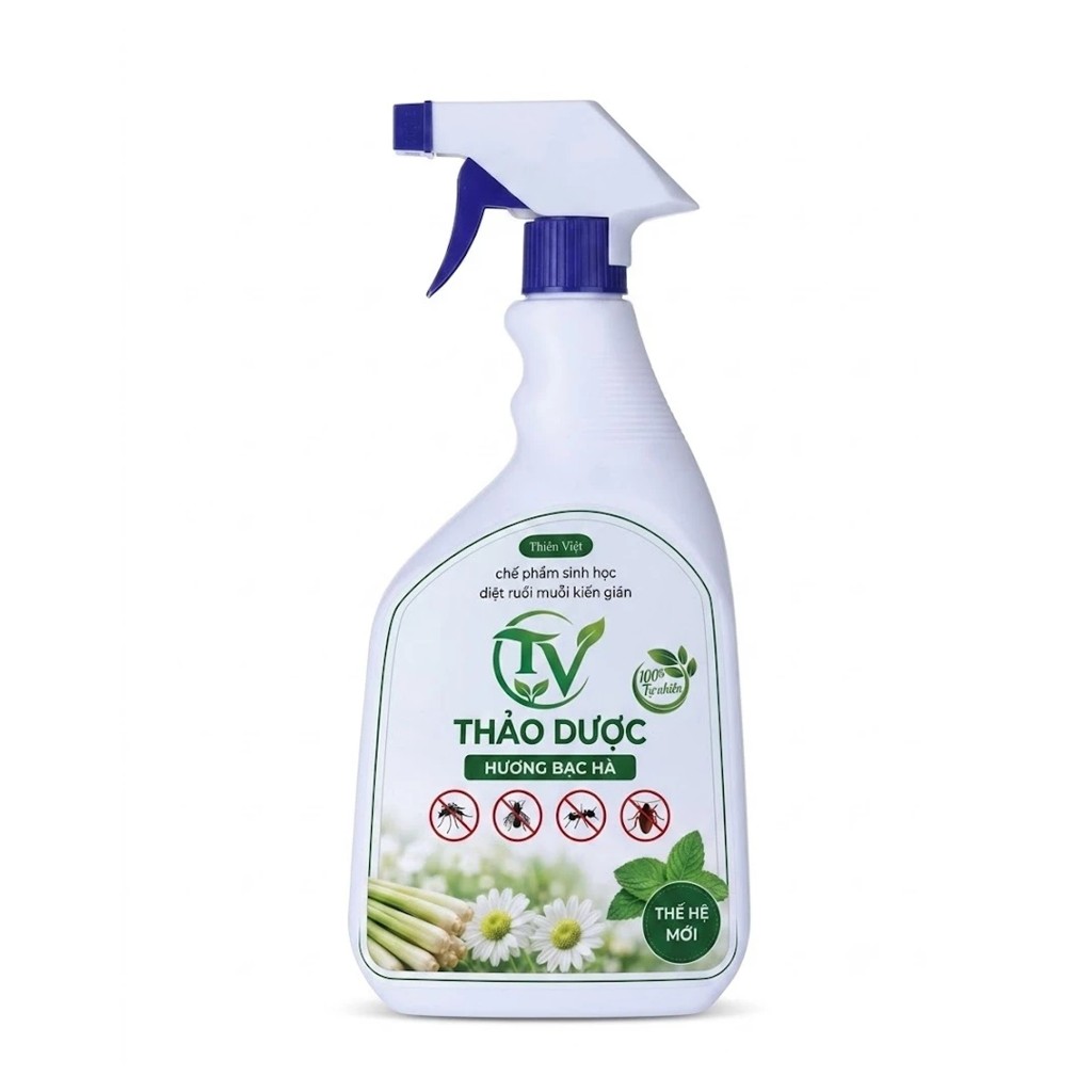 Bình Xịt Diệt Muỗi, Kiến, Gián, Mối Sinh Học TH – Diệt Ve Rận, Bọ Chét, Rệp Giường – Hương Thảo Mộc Tự