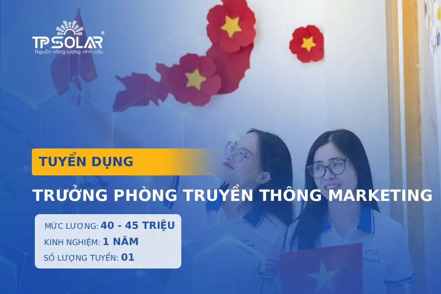 Tuyển dụng Trưởng phòng truyền thông Marketing