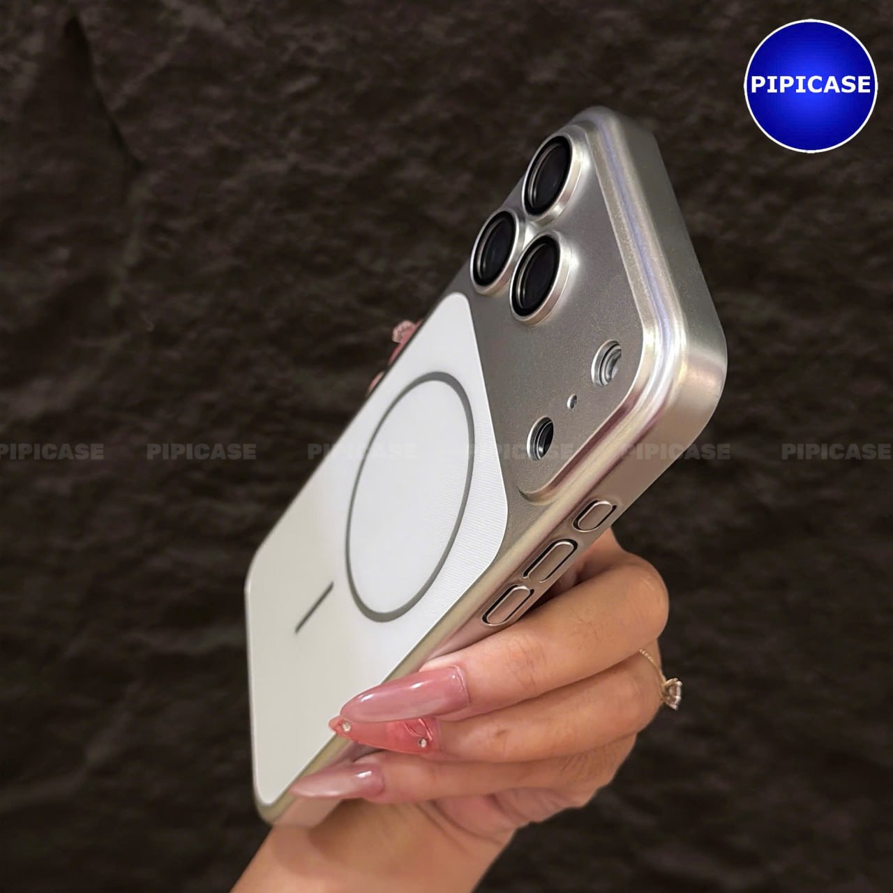 Ốp Lưng iPhone 18 Pro Max - Kan - Bạc_thumbnail_3