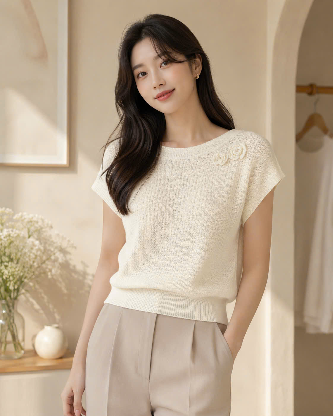 Áo len sợi bẹt vai đính hoa_thumbnail_3