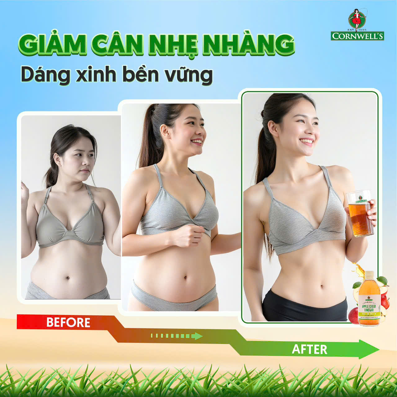 Giấm Táo Hữu Cơ Cao Cấp Cornwell’s_thumbnail_3