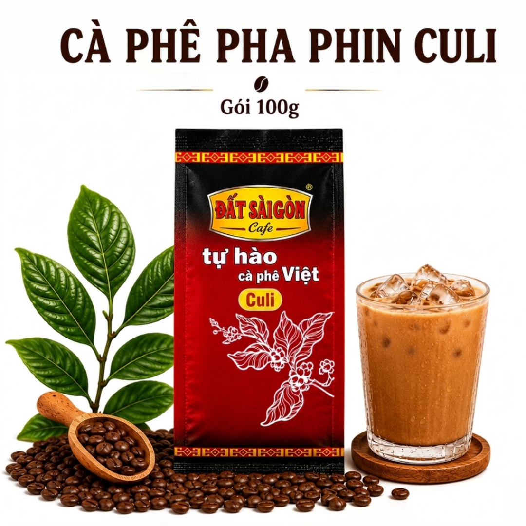 Cà Phê Pha Phin Culi - 100gr