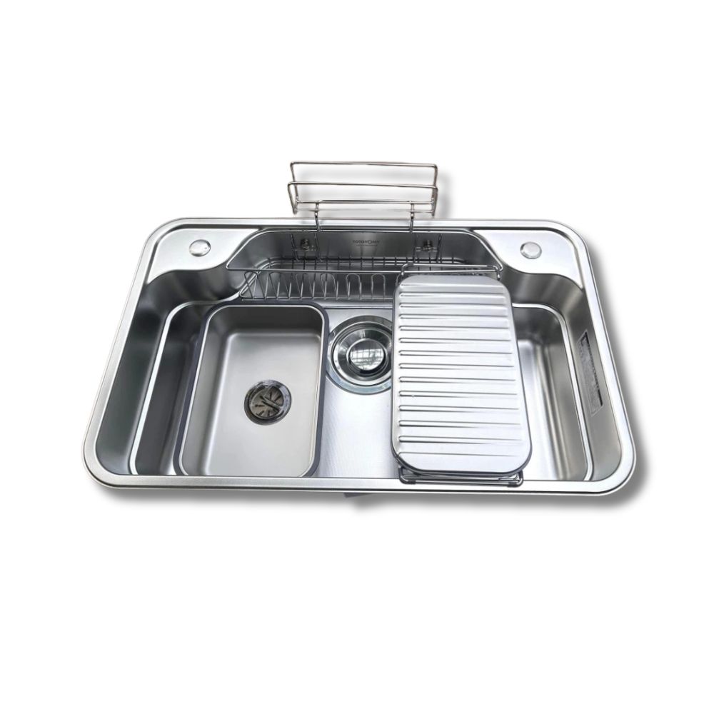 Chậu rửa bát TOTOYOMY TD-Z8050N-SV NANO SILVER, mẫu chậu được thiết kế rất tối ưu và đang được ưa chuộng nhất tại Nhật