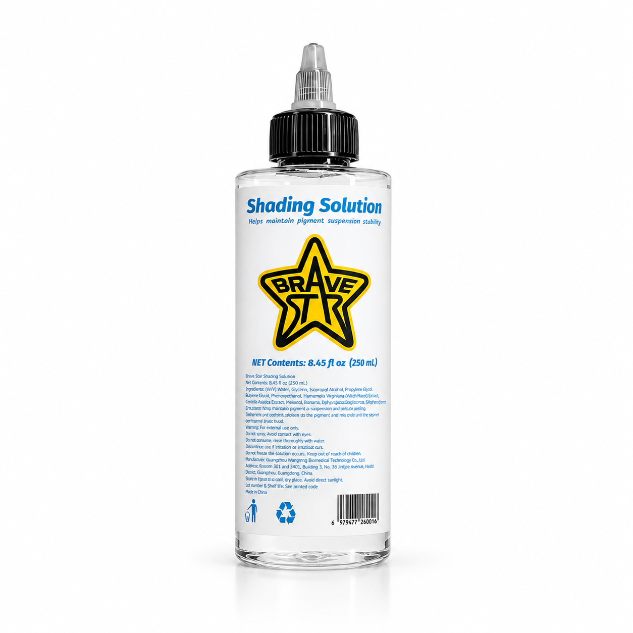 Pha đen Brave Star - Dilution Solution - 250ml