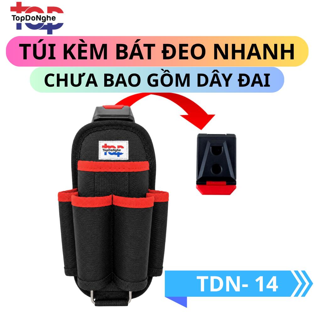 Túi Đựng Đồ Nghề Đeo Hông TDN-14 Top Đồ Nghề Top Tool Bát Đeo Nhanh Vải 1680D Cho Thợ Điện