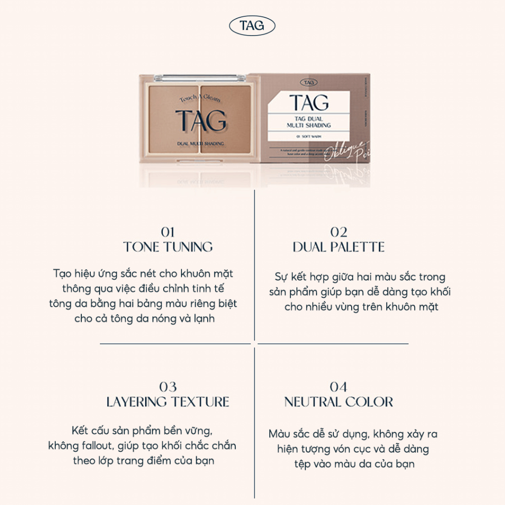 [TAG] Bảng phấn tạo khối 2 ô Tag Dual Multi Shading 9.4g_thumbnail_3