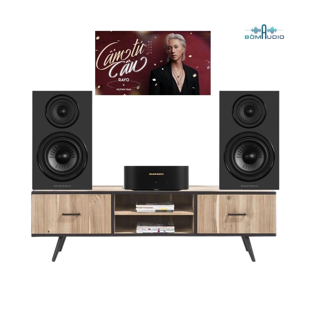 Combo Amply MARANTZ MODEL M1 + Loa Bookshelf WHARFEDALE DIAMOND 12.2i - MAW4
