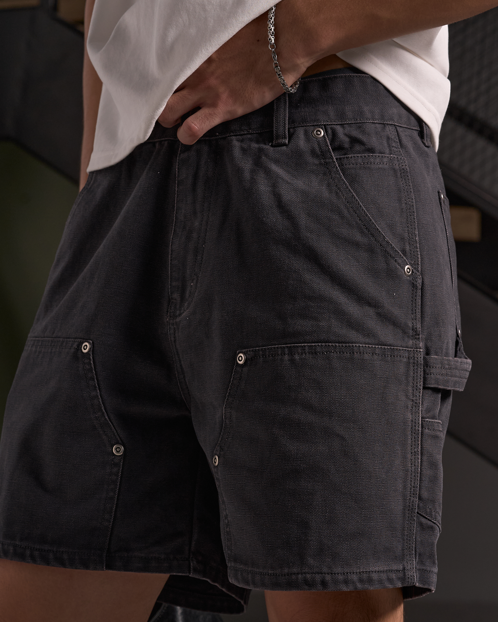 IMP QUẦN SHORT DOUBLEKNEE VẢI CANVAS 420GSM _thumbnail_3