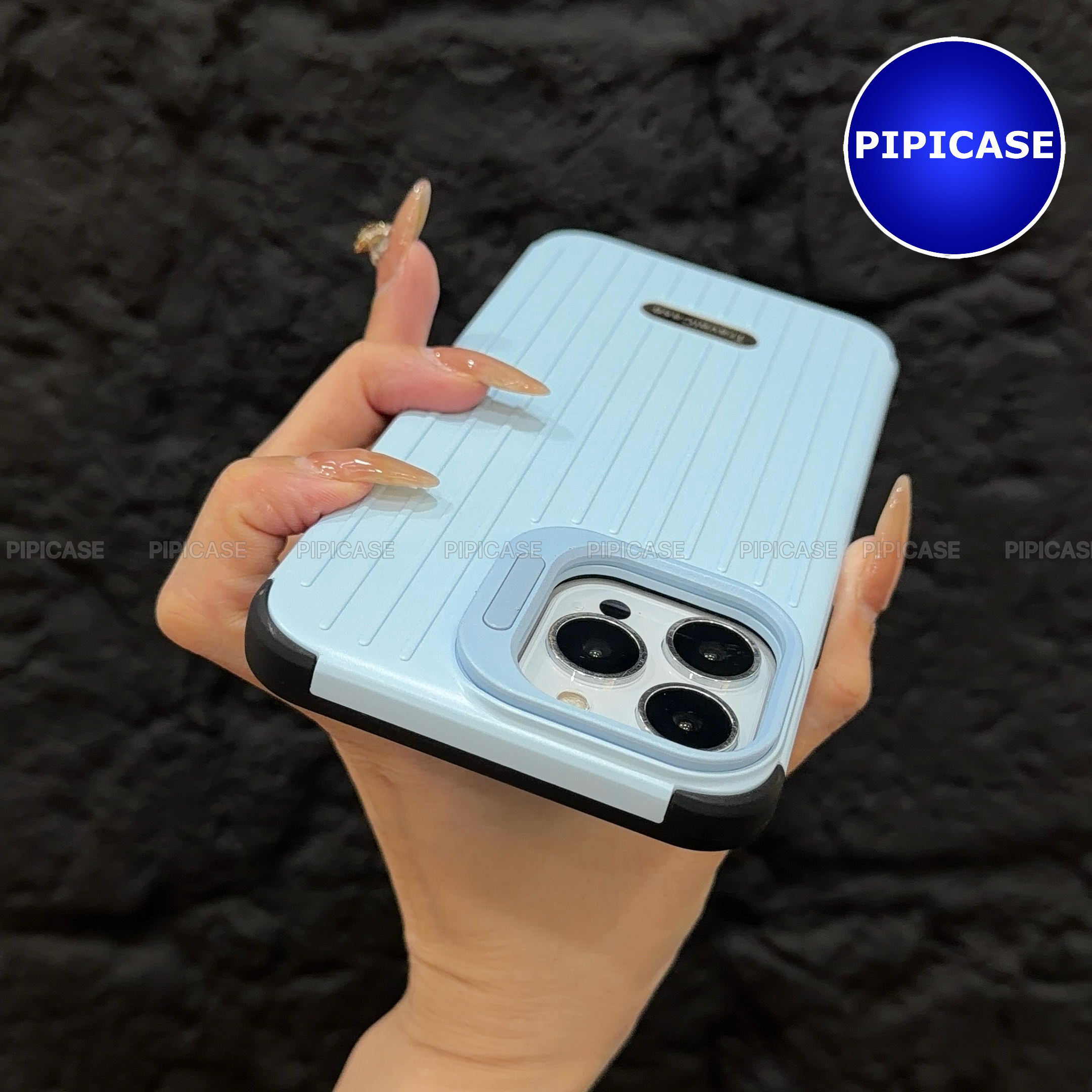 Ốp Lưng iPhone 12 Pro Max - Hondao - Xanh Nhạt_thumbnail_2