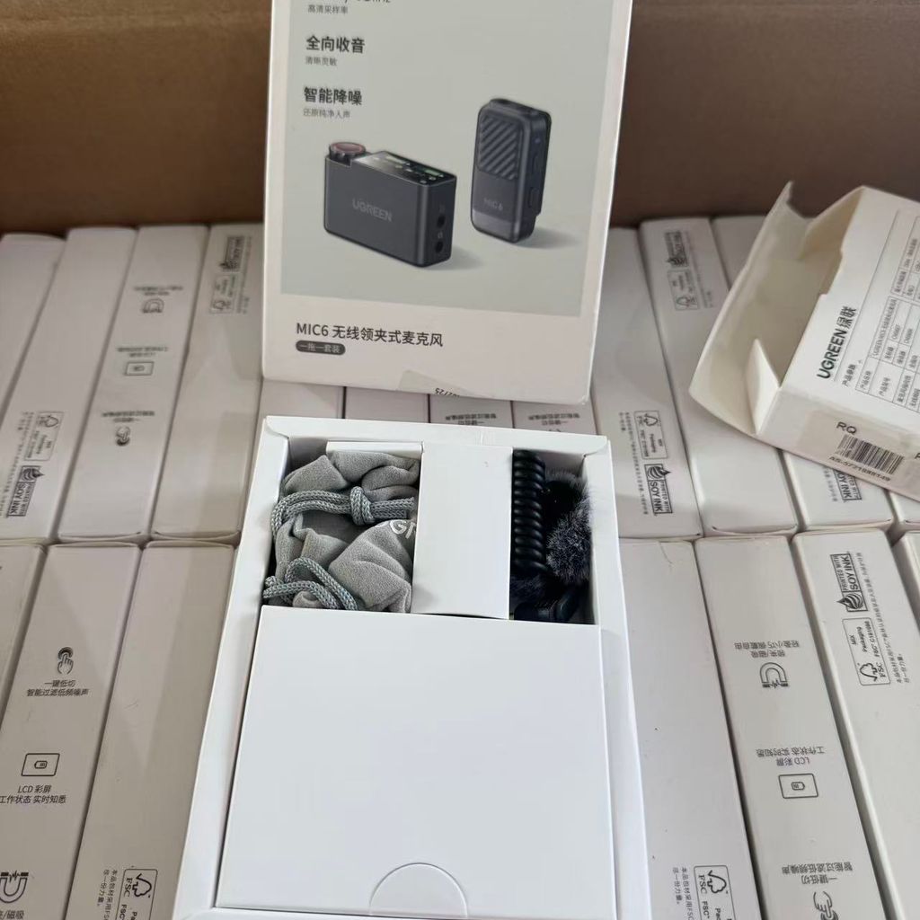 Bộ Mic thu âm không dây hãng UGREEN MIC 6 ( 1RX + 1TX )_thumbnail_5