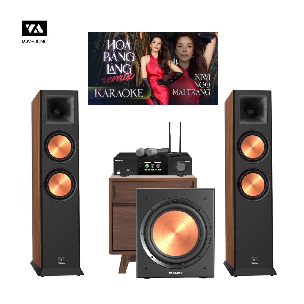 DÀN KARAOKE PARAMAX EURO 8 LIMITED - PA4
