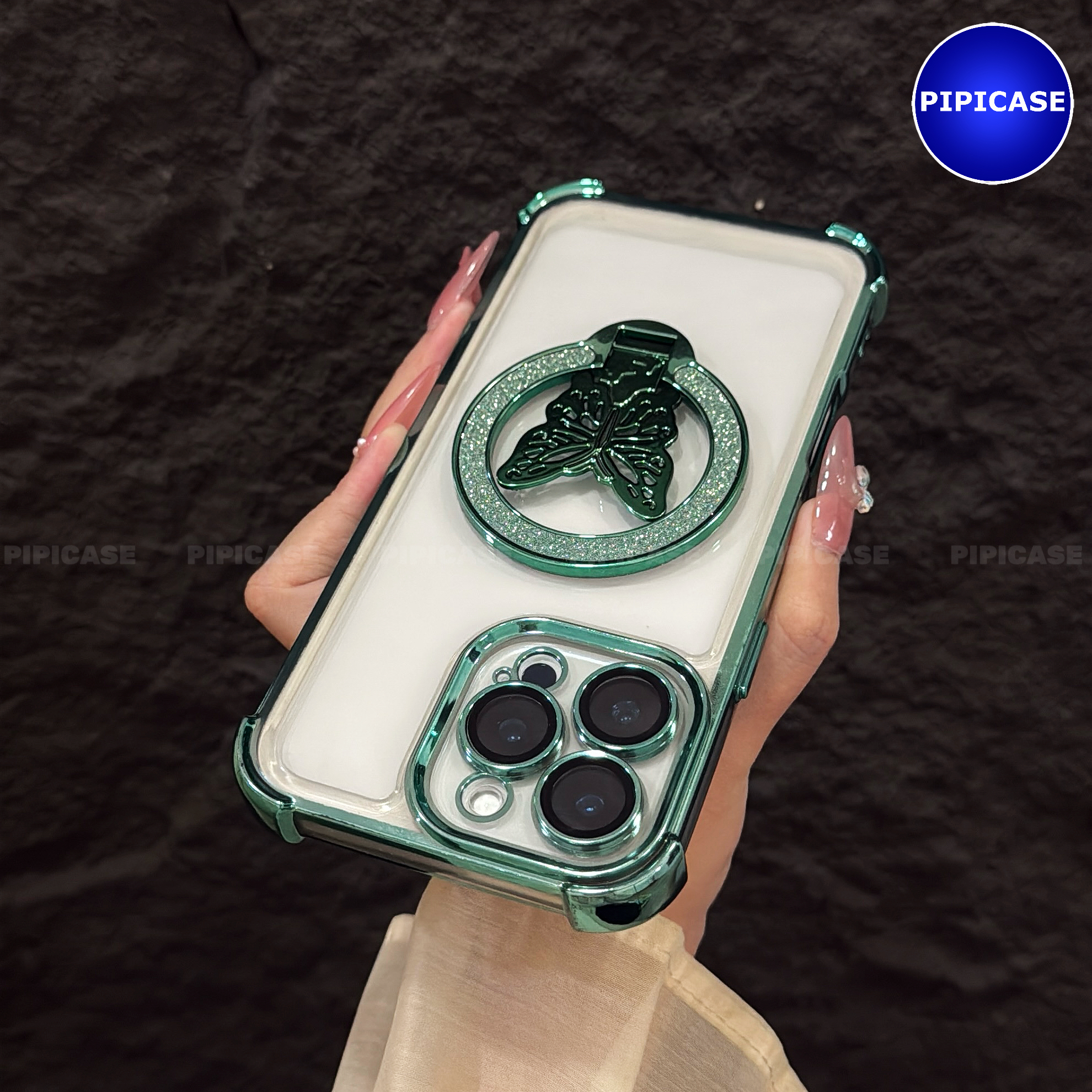 Ốp Lưng iPhone 16 Pro Max - MO - Xanh Lá_thumbnail_5