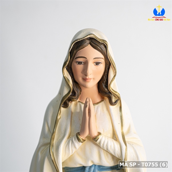Tượng Đức Mẹ Lộ Đức 50cm vẽ tay_thumbnail_3