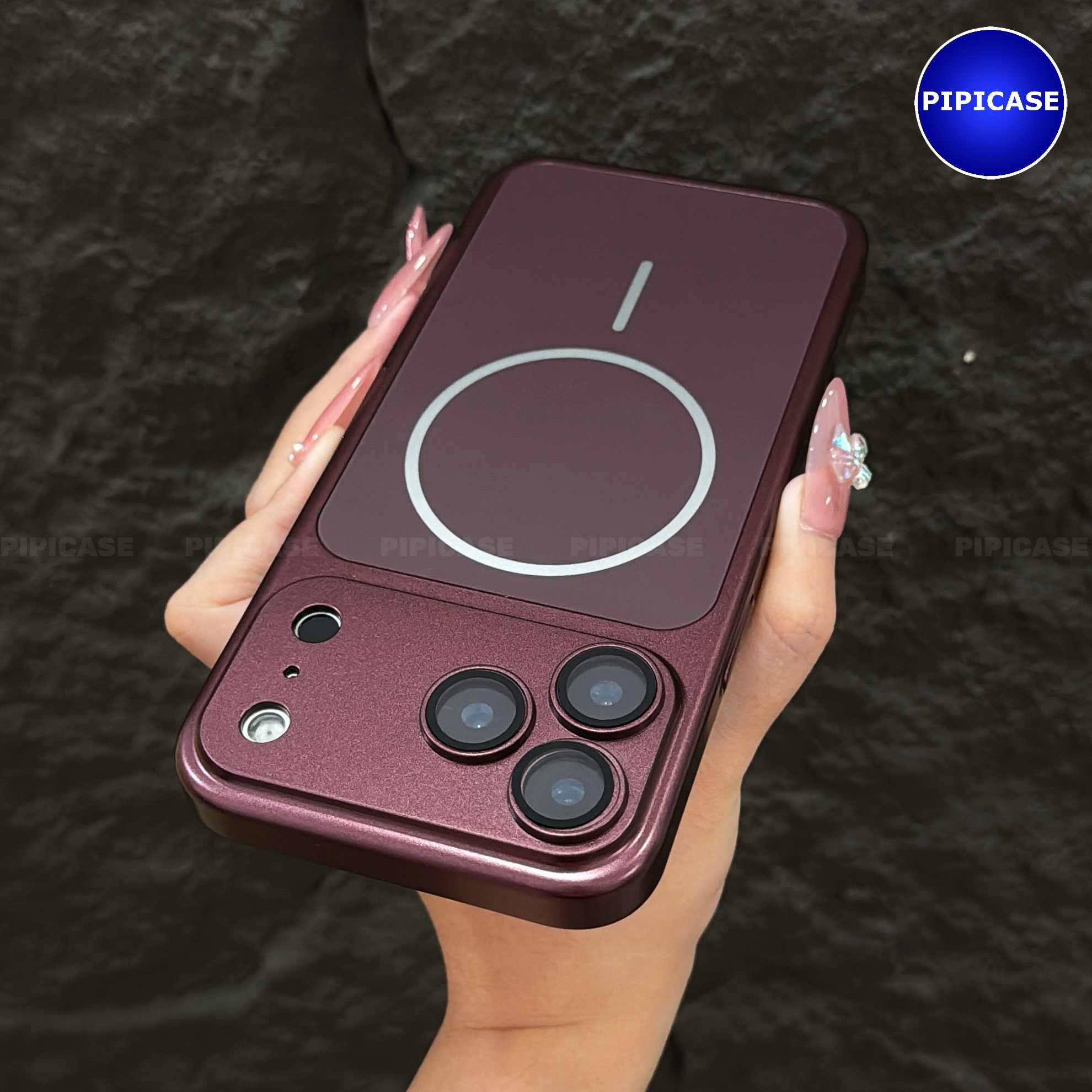Ốp Lưng iPhone 18 Pro Max - Kan - Đỏ_thumbnail_4