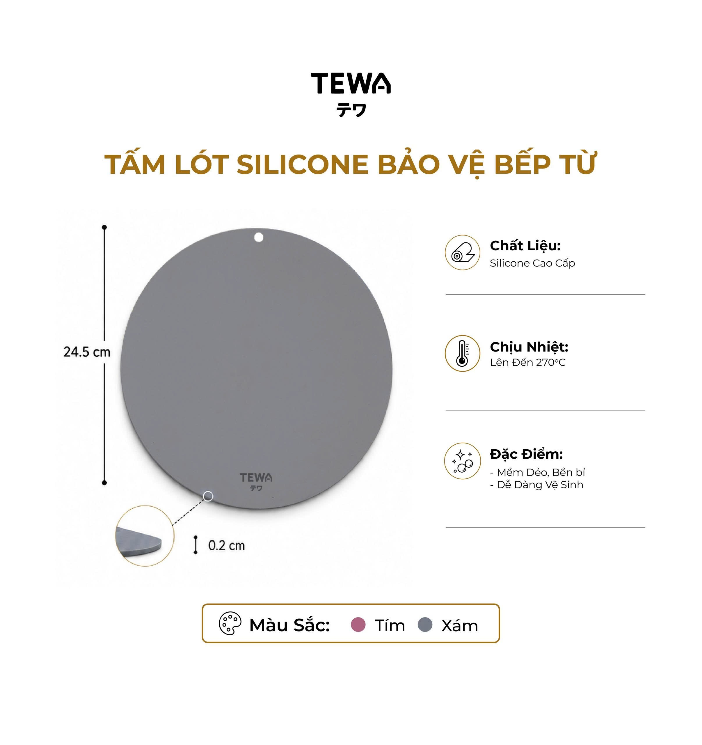 TẤM SILICONE LÓT NỒI DÙNG CHO BẾP TỪ TEWA_thumbnail_1