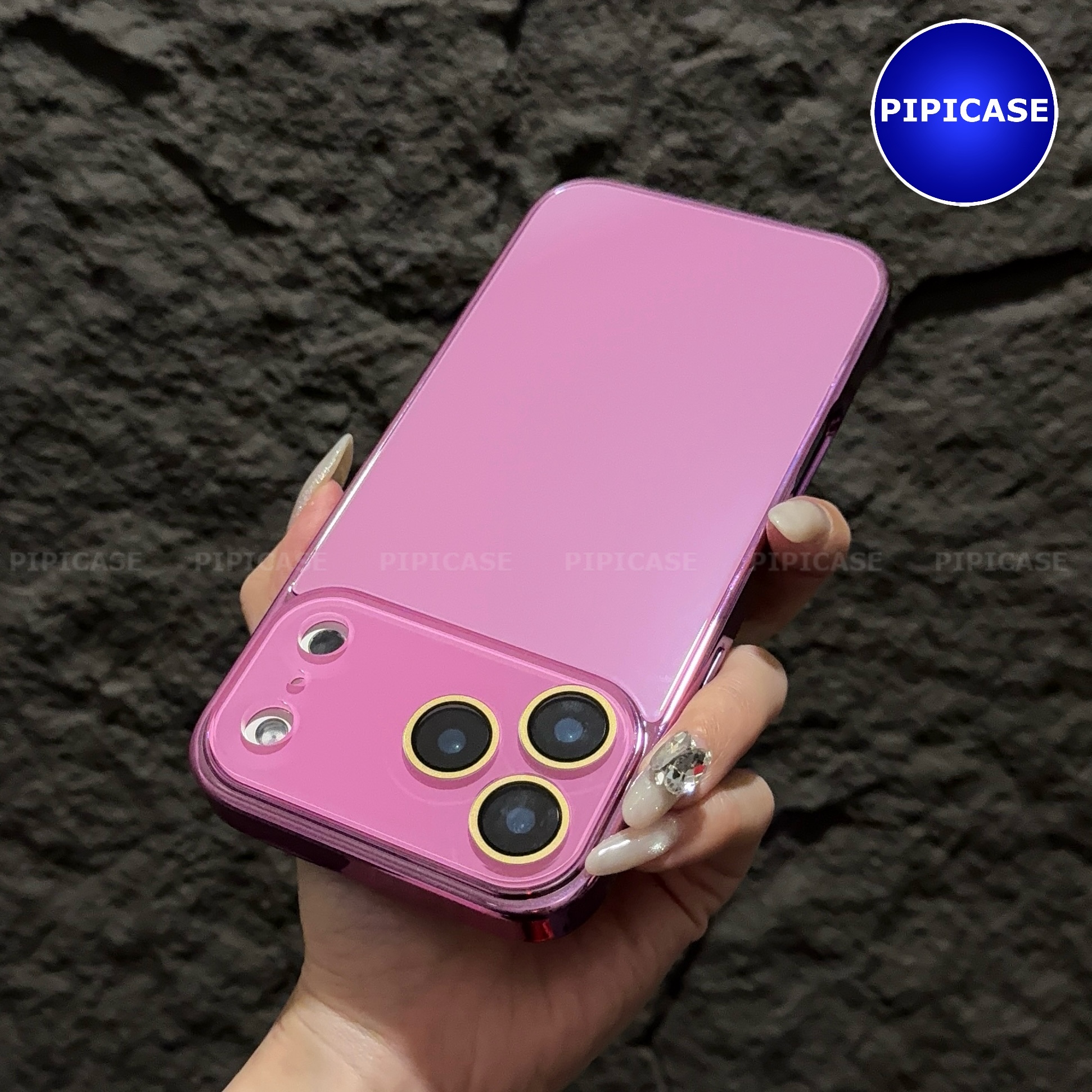 Ốp Lưng iPhone 17 Pro Max - Gash - Hồng Đậm_thumbnail_5