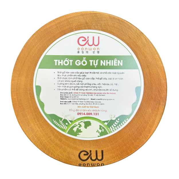 Thớt tròn Eonwon EW-006 (20x3cm)