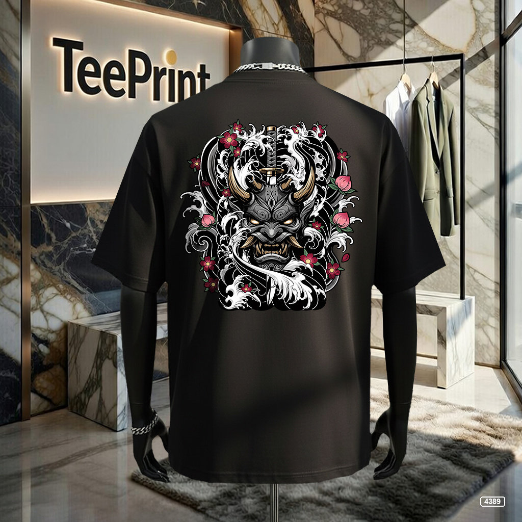 Áo thun nam oni blade form rộng TeePrint 4389_thumbnail_3