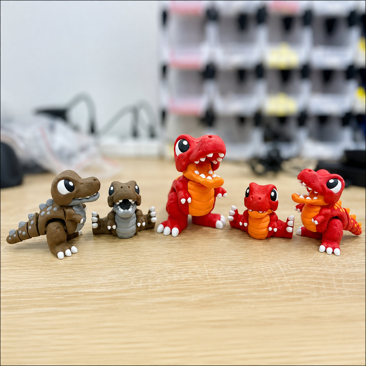 Khủng Long T-Rex In 3D Khớp Cử Động Aven3d_thumbnail_2