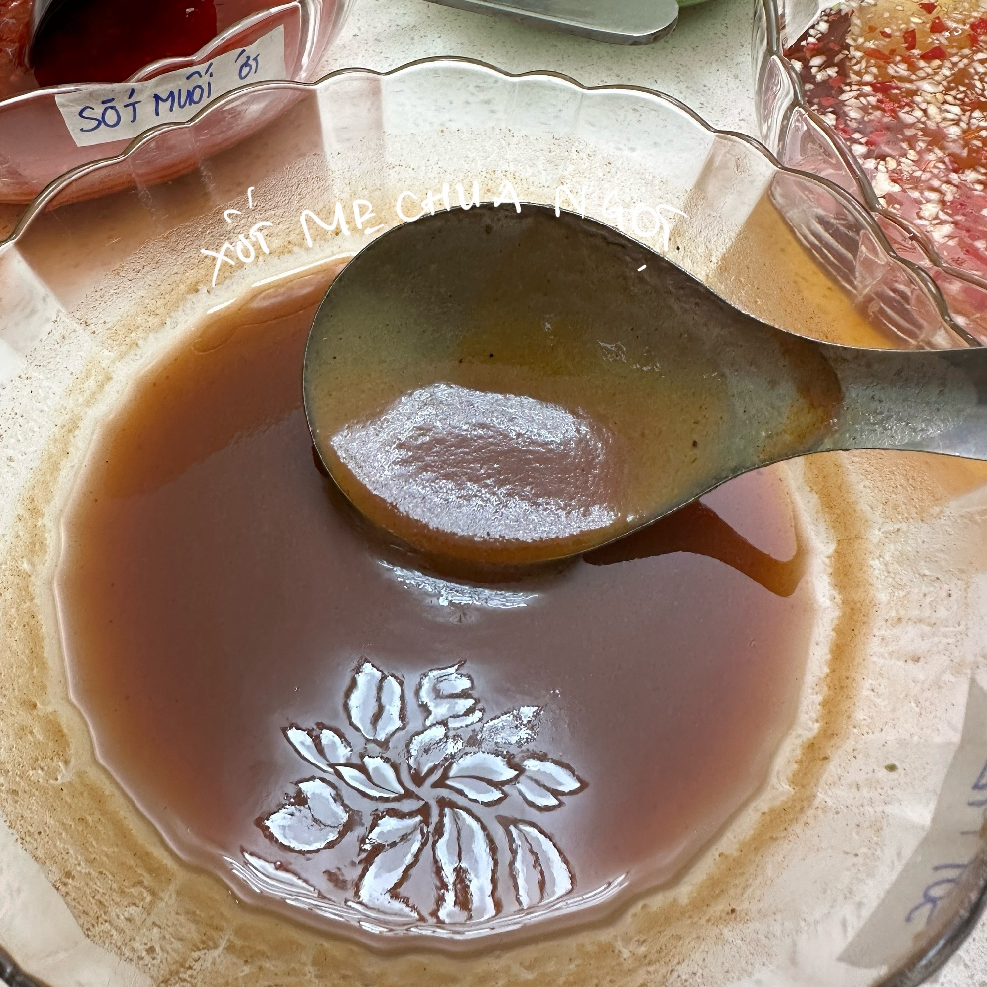 Tên sốt hoặc topping 7