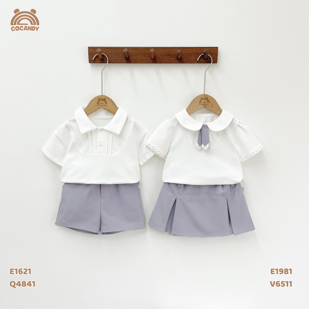 Áo cộc polo TRẮNG cổ sen tay phối ren_thumbnail_9