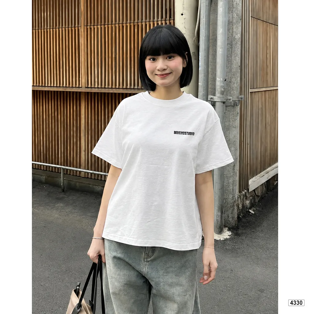 Áo thun unisex form boxy mix Miucho 4330_thumbnail_4