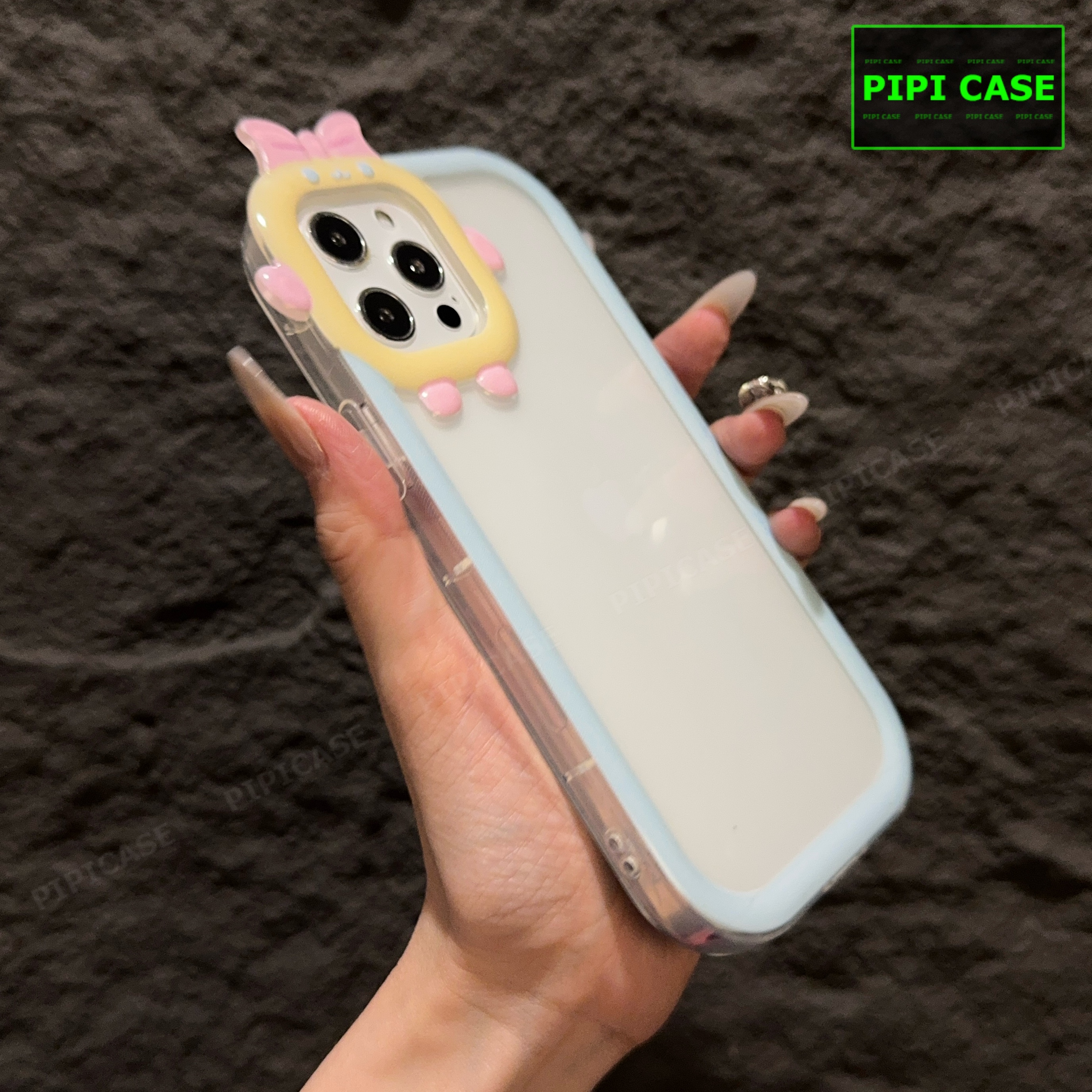 Ốp Lưng iPhone 12 Pro - Chic Cute - Xanh Nhạt_thumbnail_3