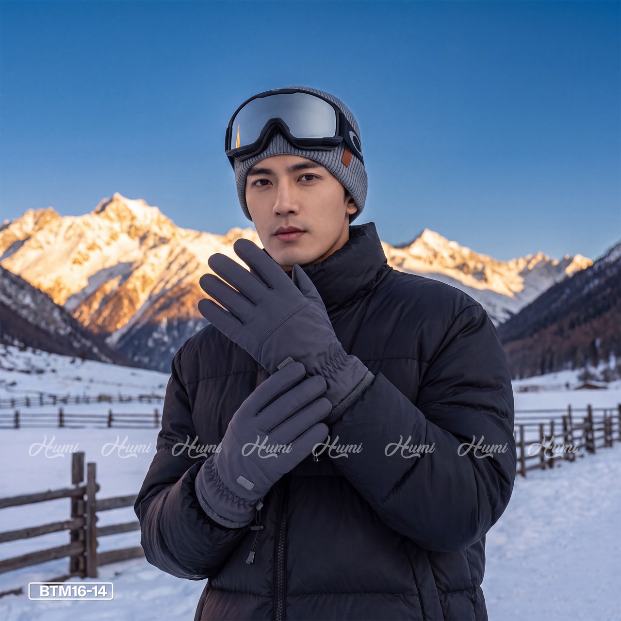 GĂNG TAY GIỮ ẤM CHO NAM (BTM16-14 Xám)_thumbnail_2
