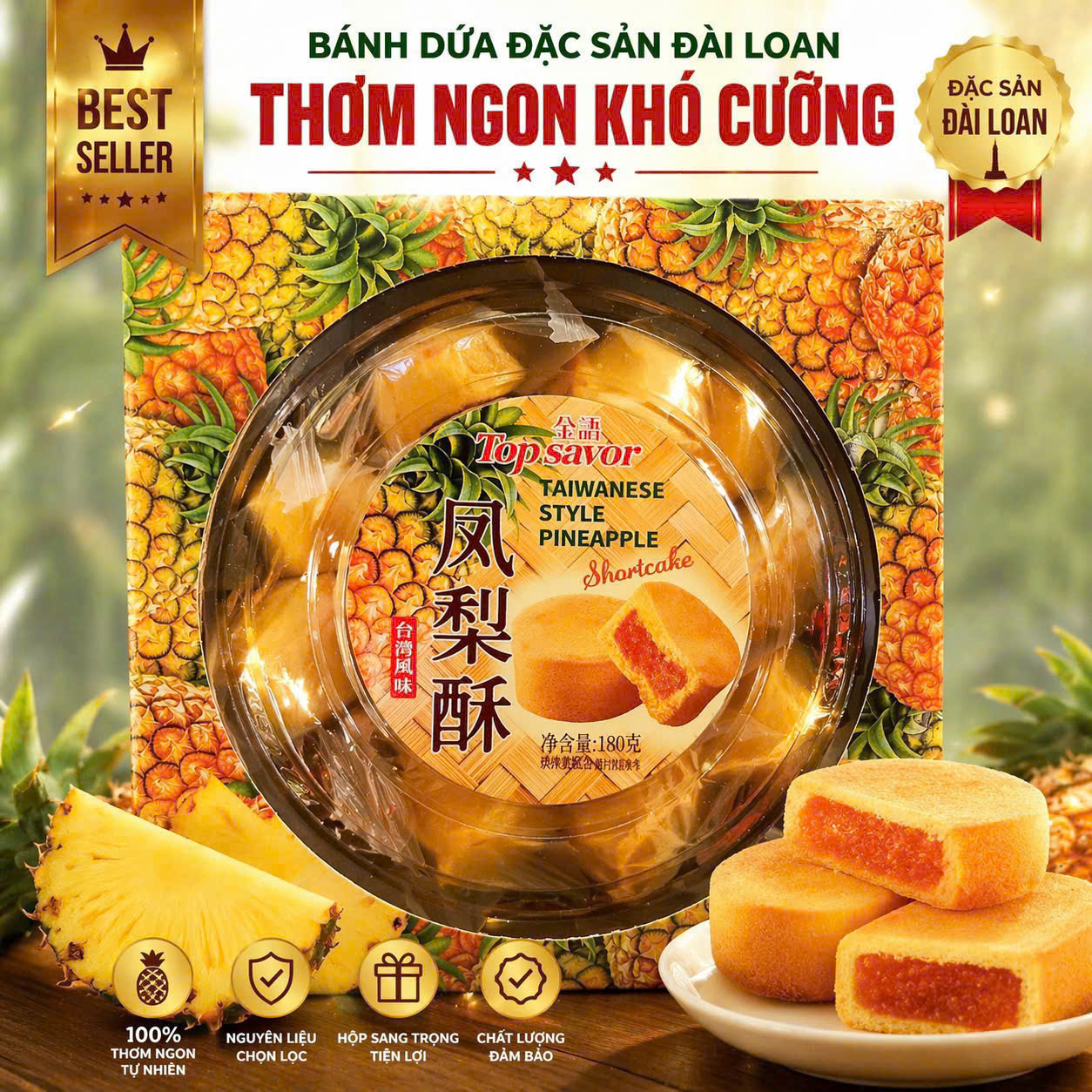BÁNH DỨA ĐÀI LOAN